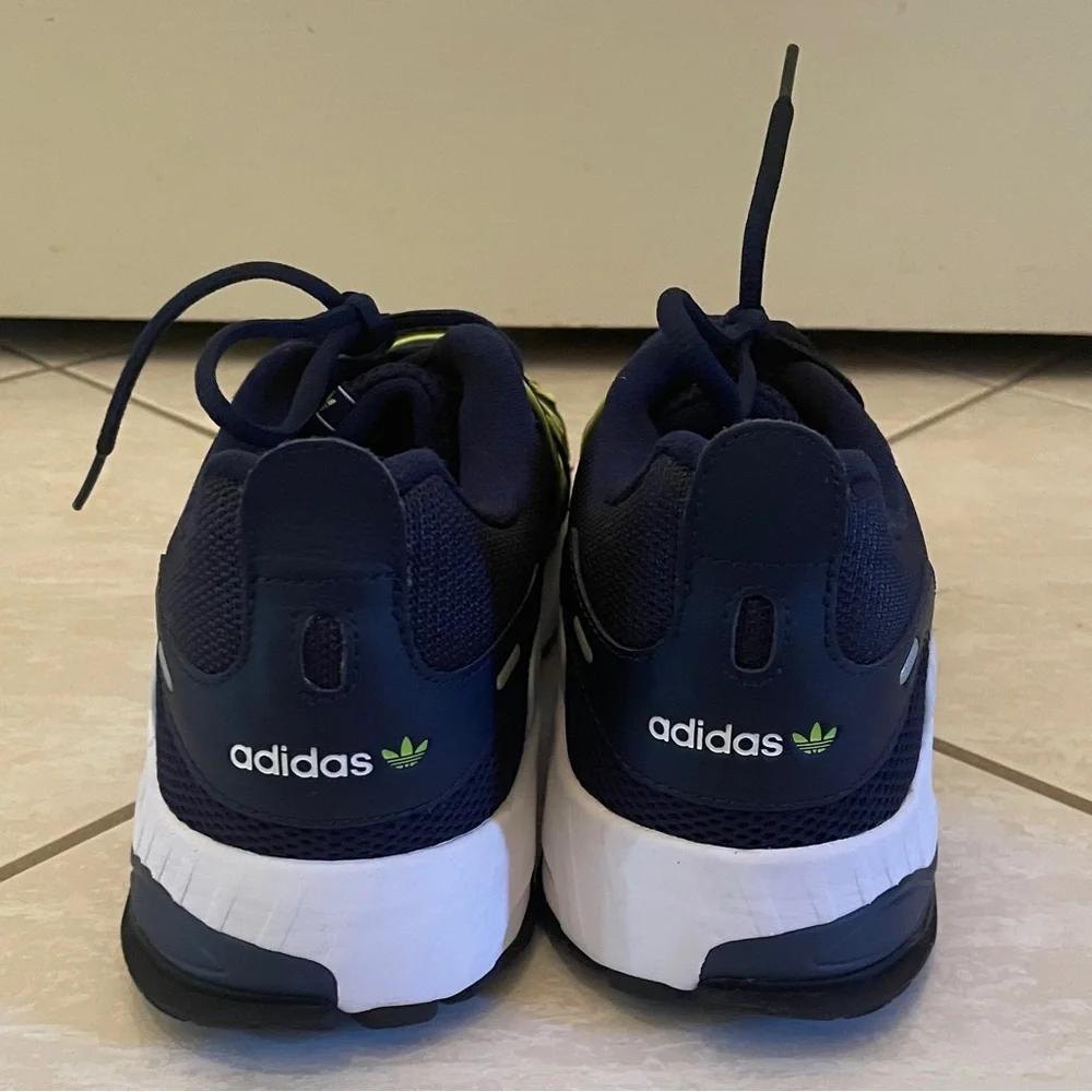 Size 11 - Adidas EQT Gazelle Collegiate Navy Sneakers - Picture 3 of 9